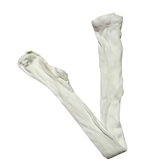 Hanna Andersson Bright Basics Footed Tights Size 4 - Picture 1 of 7